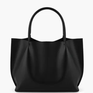 Classy Leather Bags Leather Tote Bag – Black