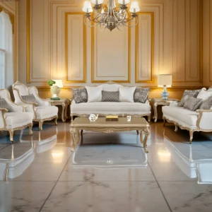 Luxury Sofa Set in Teak Wood